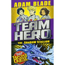 Team hero series 3 Shadow Stallion 4 books Collection set by Adam blade