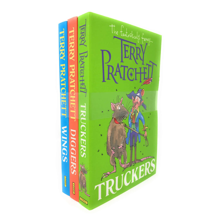 The Bromeliad Trilogy by Terry Pratchett 3 Books Collection Pack Set (Truckers, Diggers and Wings) | Paperback