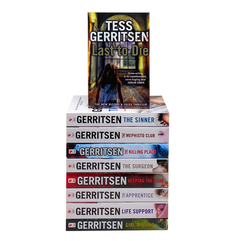 Gerritsen Apprentice Tess Gerritsen Rizzoli & Isles Series 9 Books Collection Set Girl Miss ...