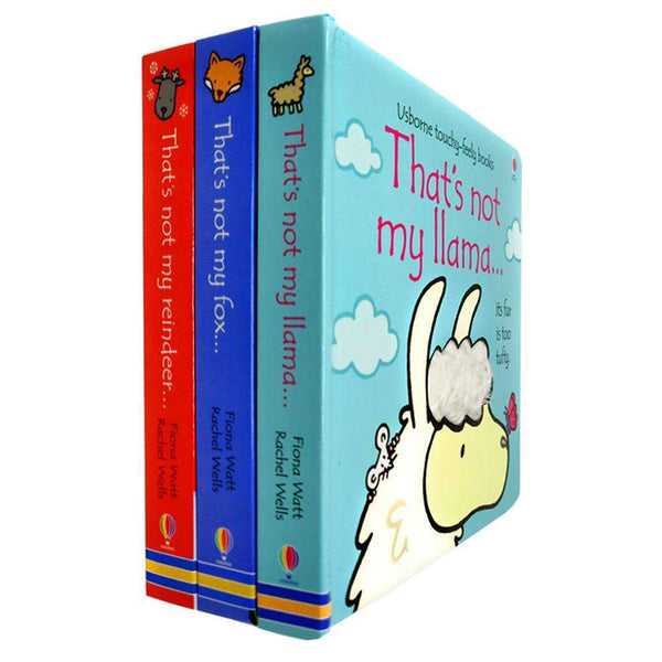 That's Not My Animals 3 Books Collection Set (Llama,Fox,Reindeer) By Fiona Watt