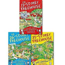 The 13 Storey Treehouse Collection 3 Books Set, Andy Griffiths & Terry Denton