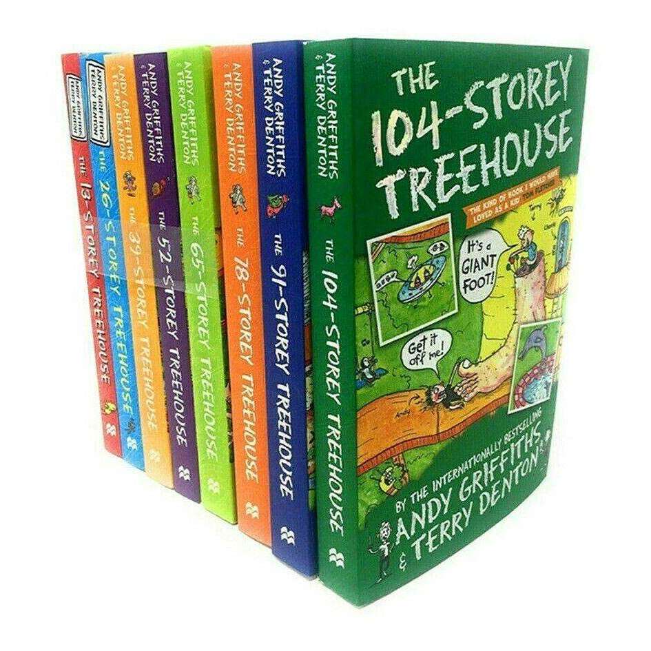 Treehouse Collection The 13-Storey Treehouse Collection 8 Books Set Vol 1-8 By Andy Griffit ...