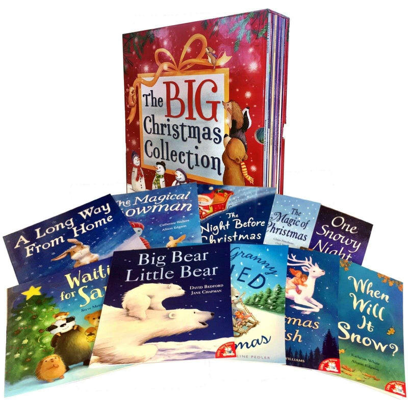 Photo of The Big Christmas Collection 10 Books Box Set on a White Background