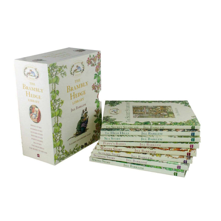 Brambly Hedge 8 Books Box Set by Jill Barklem – Classic Children's Stories Full of Nature, Adventure, Illustrated Tales & Timeless Storytelling
