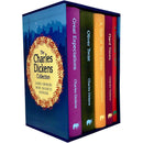 The Charles Dickens Deluxe Hardback Collection – 5 Book Box Set: A Christmas Carol & Classic 19th Century British Literature, Holiday Fiction & Novels