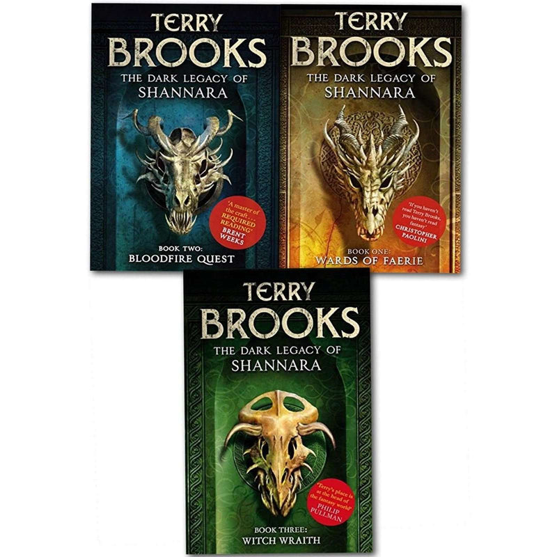 The Dark Legacy of Shannara Series 9 Terry Brooks 3 Books Collection Set