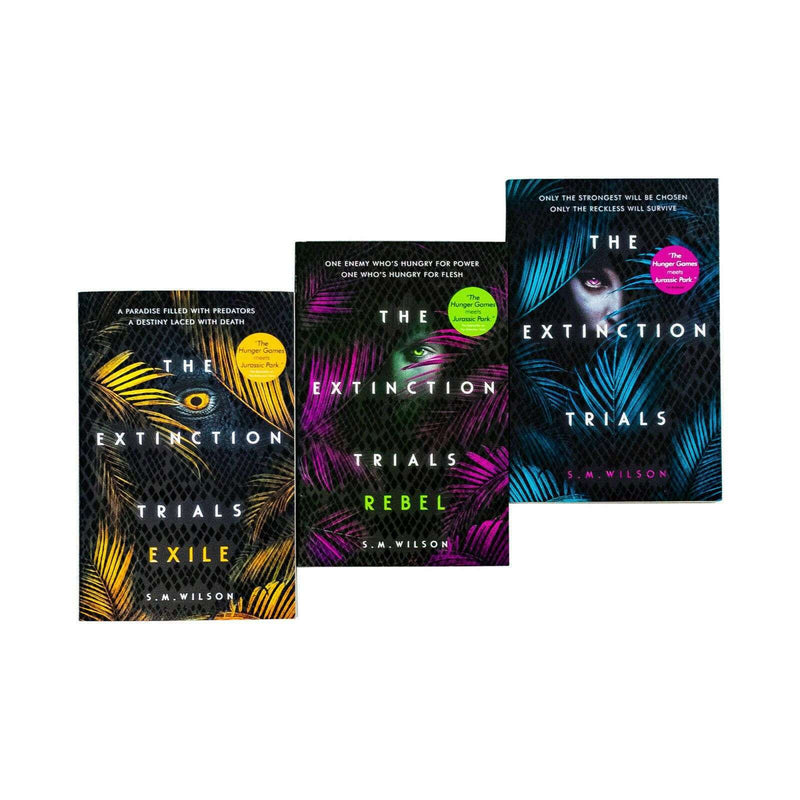 The Extinction Trials Trilogy 3 Books Collection Set By S.M. Wilson Rebel,Exile