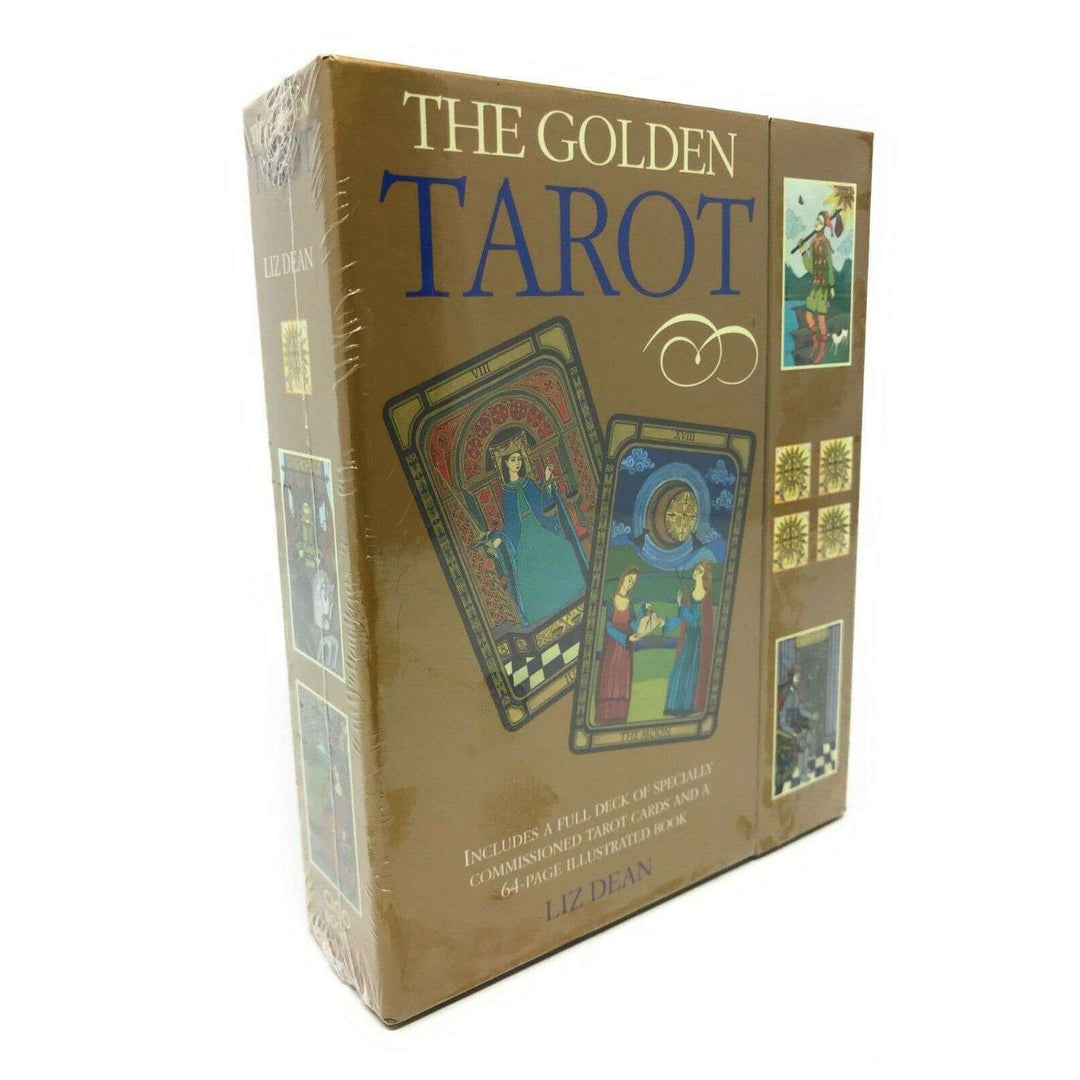 The Golden Tarot Deck: Cards Collection Box Set | Mindfulness, Spirituality, & Intuitive Guidance for Healing, Meditation & Personal Growth