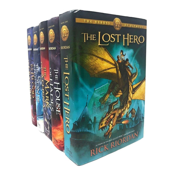 The Heroes of Olympus 5 Books Set Collection (Vol 1-5) Rick Riordan Hardback