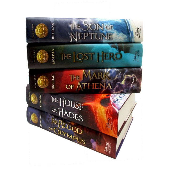 The Heroes of Olympus Collection 5 Books Set by Rick Riordan | Epic Fantasy Adventure Series, Mythology, Quests, Engaging Stories for Young Readers