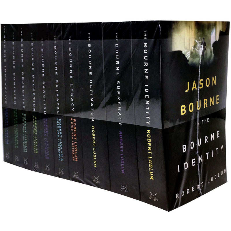 The Jason Bourne Series Collection Robert Ludlum 10 Books Set Identity Supremacy