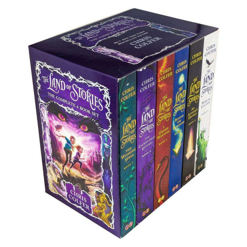 The Land Of Stories 6 Books Series Collection Deluxe Box Set - Chris Colfer