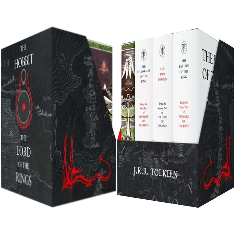 Photo of The Middle Earth Treasury Collection 4 Books Box Set by J.R.R. Tolkien on a White Background