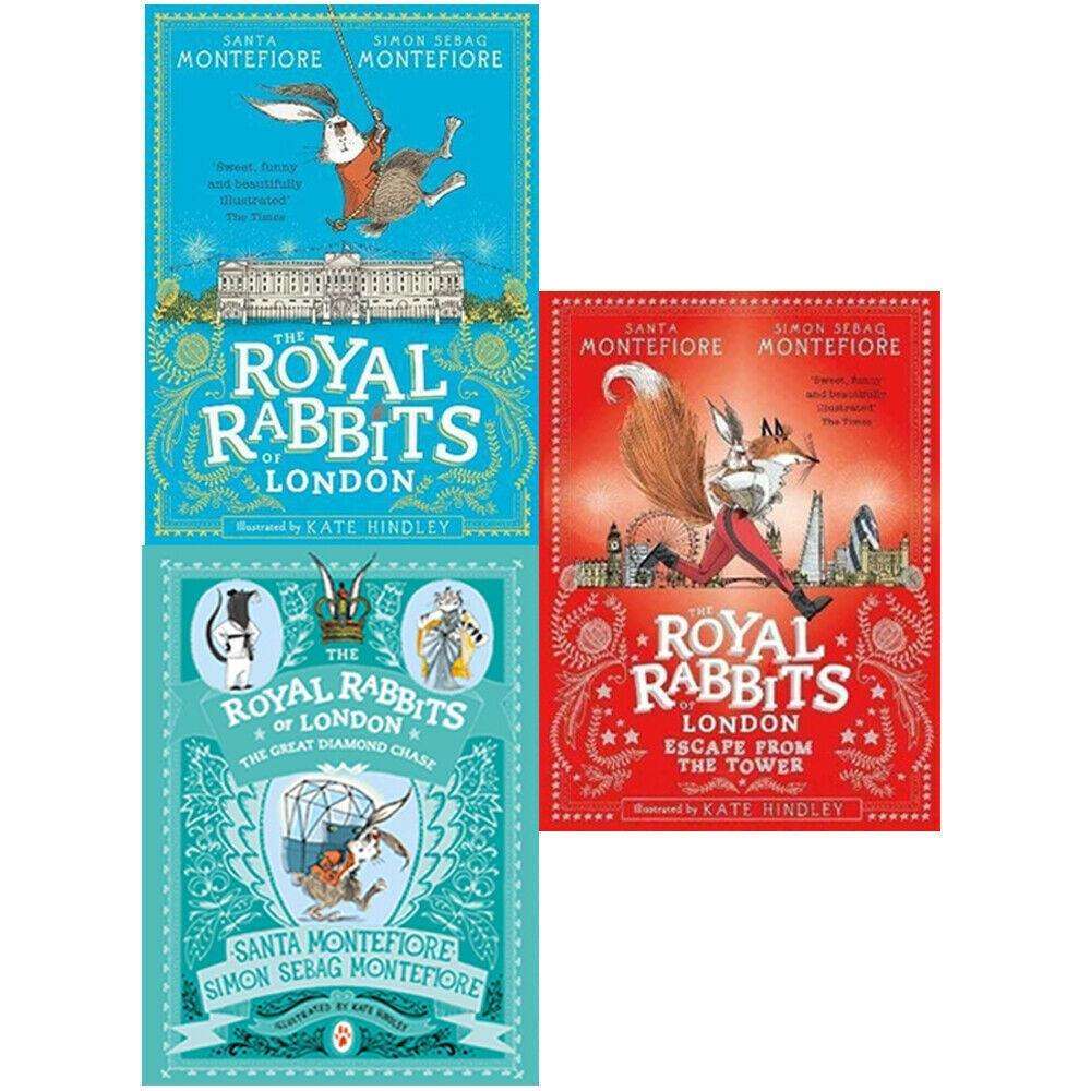Royal Rappids Book The Royal Rabbits Of London 3 Books Collection Set Pack The Great Diam ...