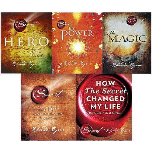 The Secret Series 5 Books Collection Set By Rhonda Byrne ,The Secret ,The Power