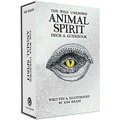 The Wild Unknown Animal Spirit Deck & Guidebook Deluxe Hardcover Kim Krans