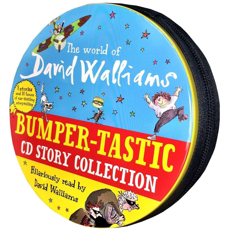 The World of David Walliams Story Collection Audio Books 27 CD Set Tin Pack