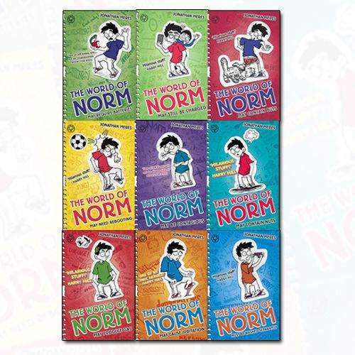 The World of Norm Collection Jonathan Meres 9 Books Set (May Contain N ...