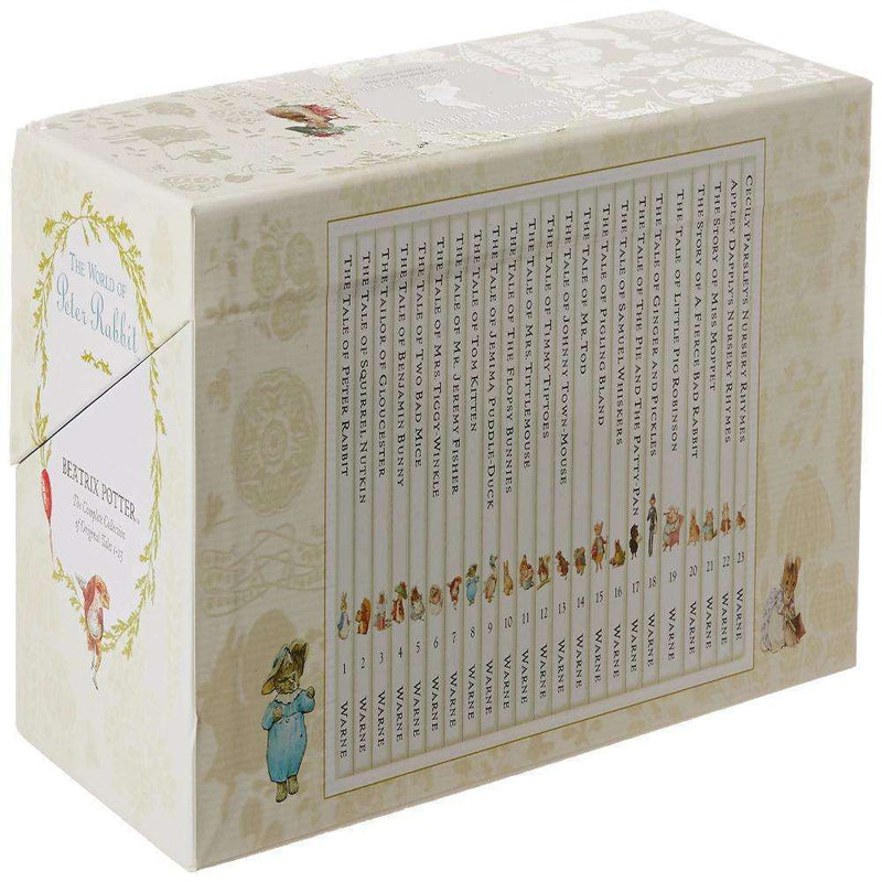 The World of Peter Rabbit by Beatrix Potter 23 Books Box Set Age 3-6 Hardback