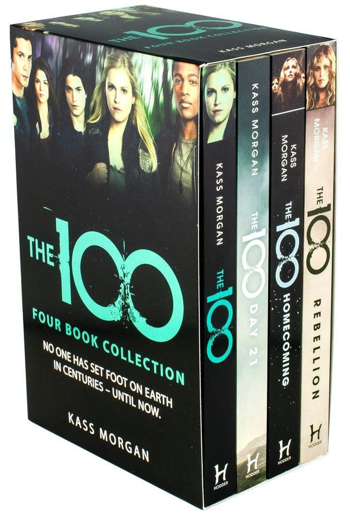 The 100 Series by Kass Morgan 4 Book Set – Young Adult Fiction, Dystopian Adventure, Thrilling Survival Story, Must-Read YA Collection Bestsellers