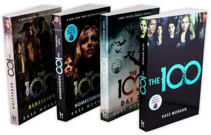 The 100 Series by Kass Morgan 4 Book Set – Young Adult Fiction, Dystopian Adventure, Thrilling Survival Story, Must-Read YA Collection Bestsellers