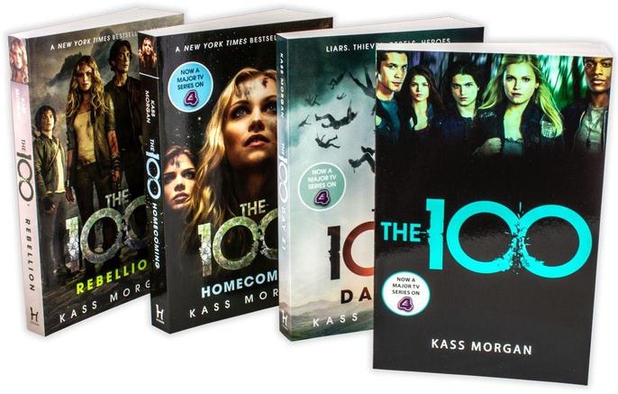 The 100 Series by Kass Morgan 4 Book Set – Young Adult Fiction, Dystopian Adventure, Thrilling Survival Story, Must-Read YA Collection Bestsellers