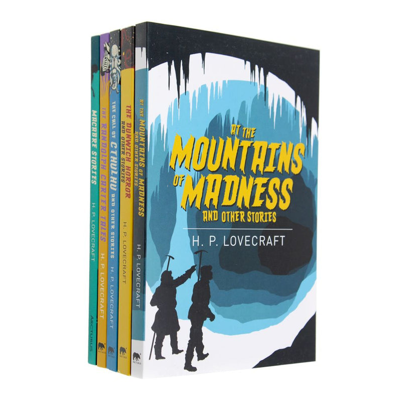 The Classic H. P. Lovecraft Collection 5 Book Set | Horror, Supernatural Tales, Weird Fiction, Mystery, Suspense, Dark Fiction, Paperback Anthology