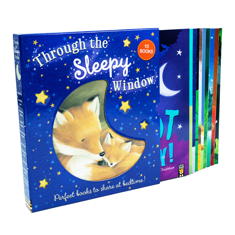 Through The Sleepy Window 10 Books Set Box Collection Inc Goodnight Tiger