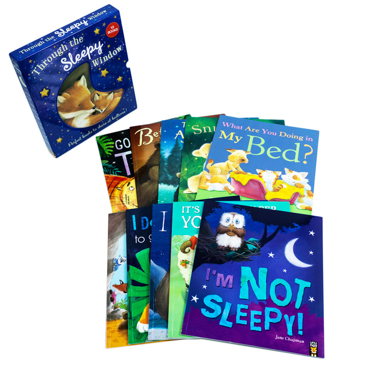 Through The Sleepy Window 10 Book Set | Bedtime Stories Collection for Kids Ages 3-8 | Includes Goodnight Tiger | Fun & Imaginative Reads