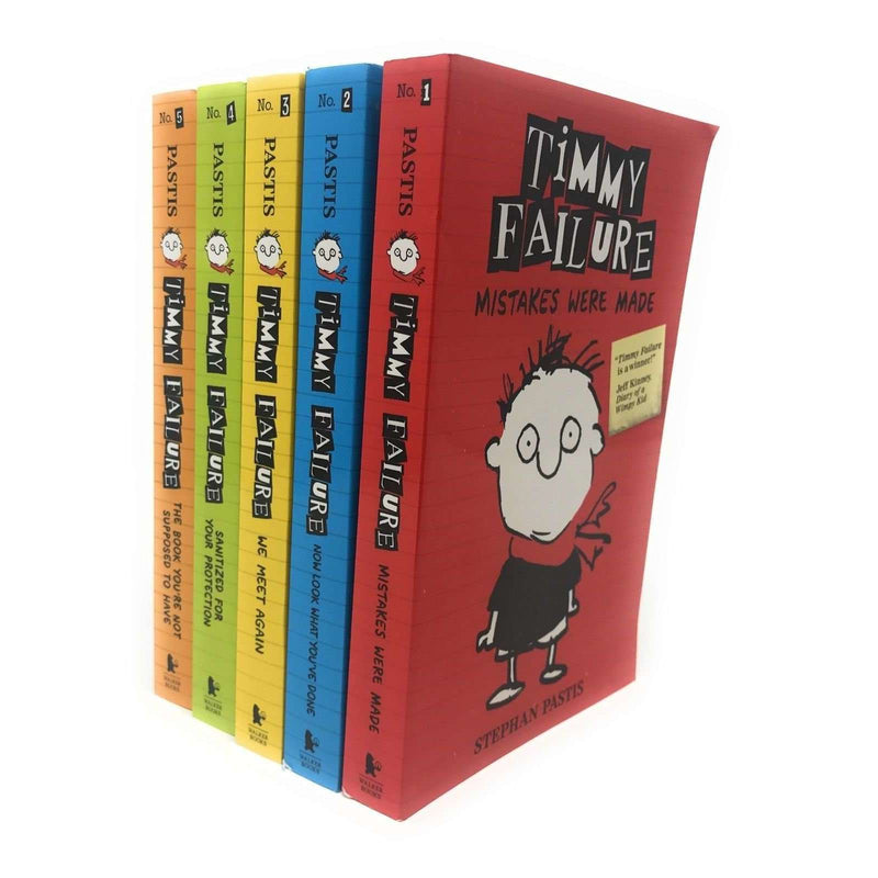 Timmy Failure Totally Catastrophic 5 Books Collection Box Set, We Meet Again