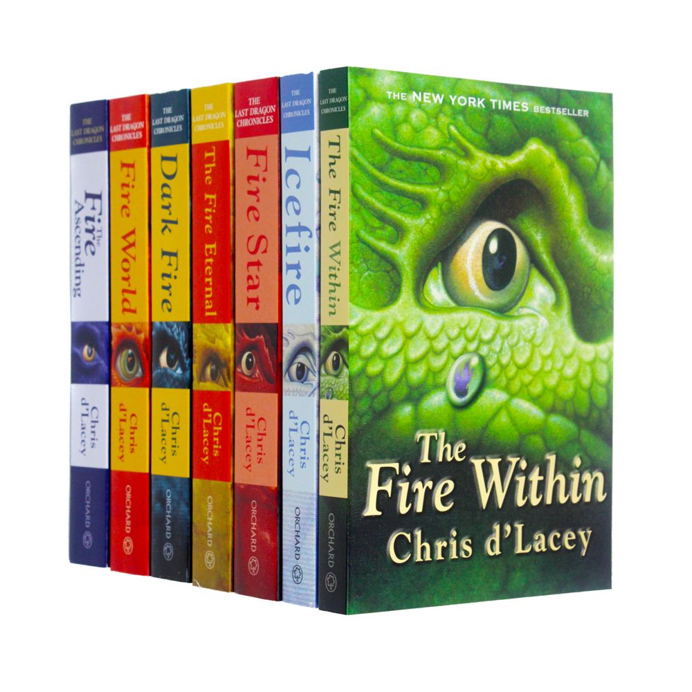 The Last Dragon Chronicles Collection 7 Books Box Set by Chris d'Lacey – Lowplex