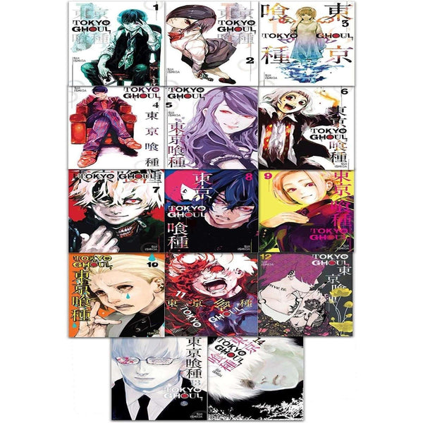 Tokyo Ghoul Volume 1-14 Collection 14 Books Set By Sui Ishida
