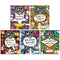 Tom Gates Series 1-5 Collection by Liz Pichon | Children's Humor & Adventure Book Set  Fun Fiction for Kids Ages 8+ Scholastic Paperback Bundle
