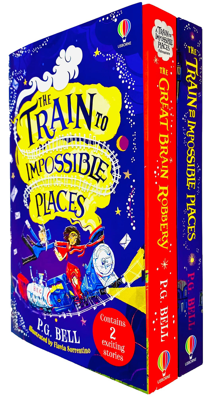Pg Bell Train To Impossible Places Series 2 Books Collection Set By P.G. Bell ...