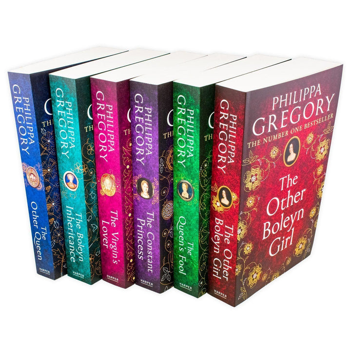 Philippa Gregory Tudor Court Novels 6 Books Set Collection Virgin's Lover