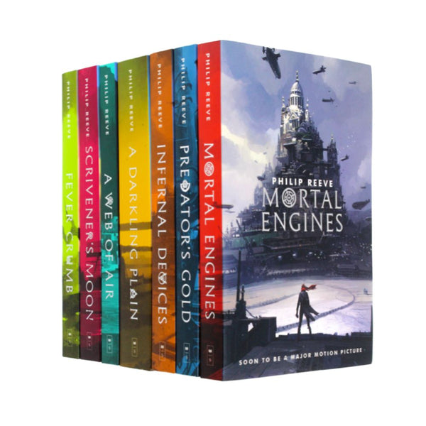 Mortal Engines Collection Philip Reeve 7 Books Set Pack Children Trilogy