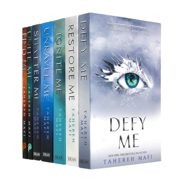 Shatter Me Series 7-Book Set by Tahereh Mafi |Bestselling YA Dystopian Romance, Teen Fiction,Adventure, Suspense & Love Story Collection (Paperback)