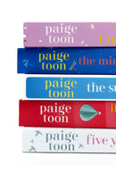 Photo of Paige Toon 5 Book Collection Set Spine on a White Background