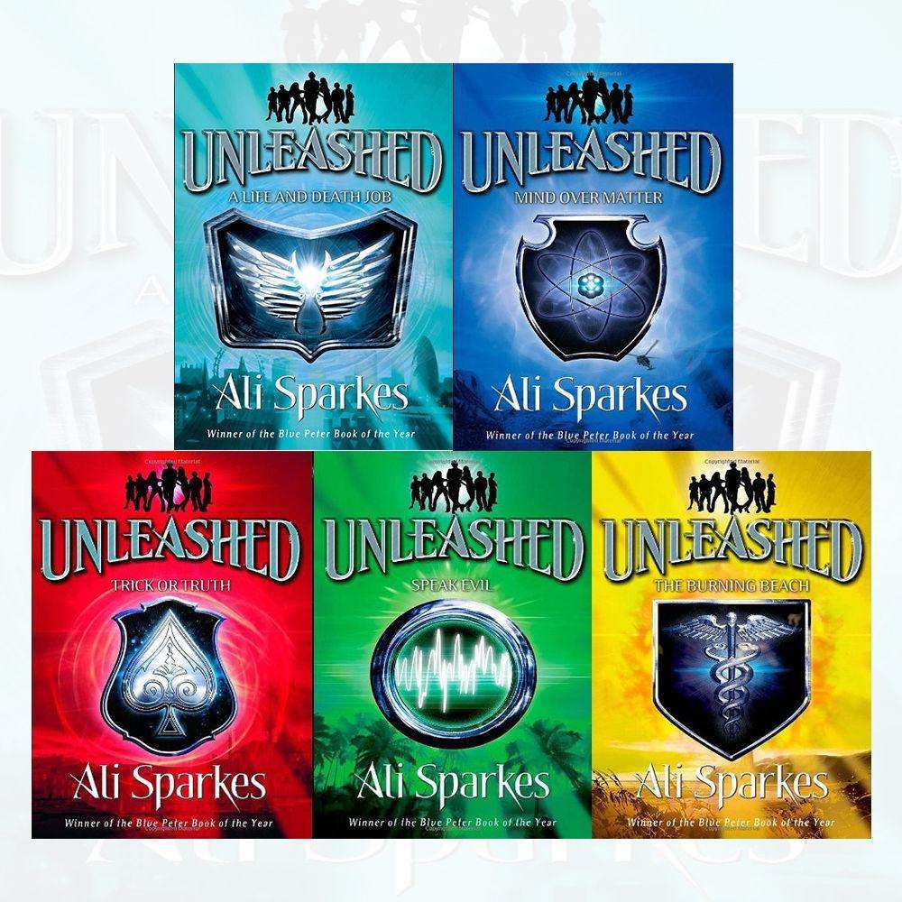 Unleashed Series 5 Books Collection Pack Set By Ali Sparkes Mind Over ...