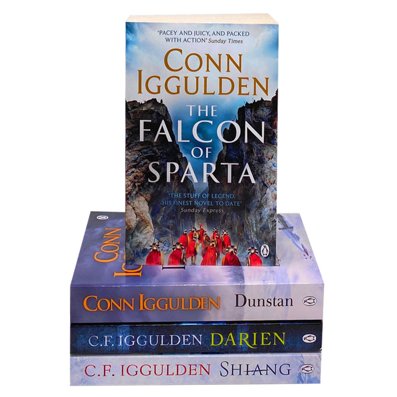 Conn Iggulden 4 Book Set Collection Inc Shiang, Darien...