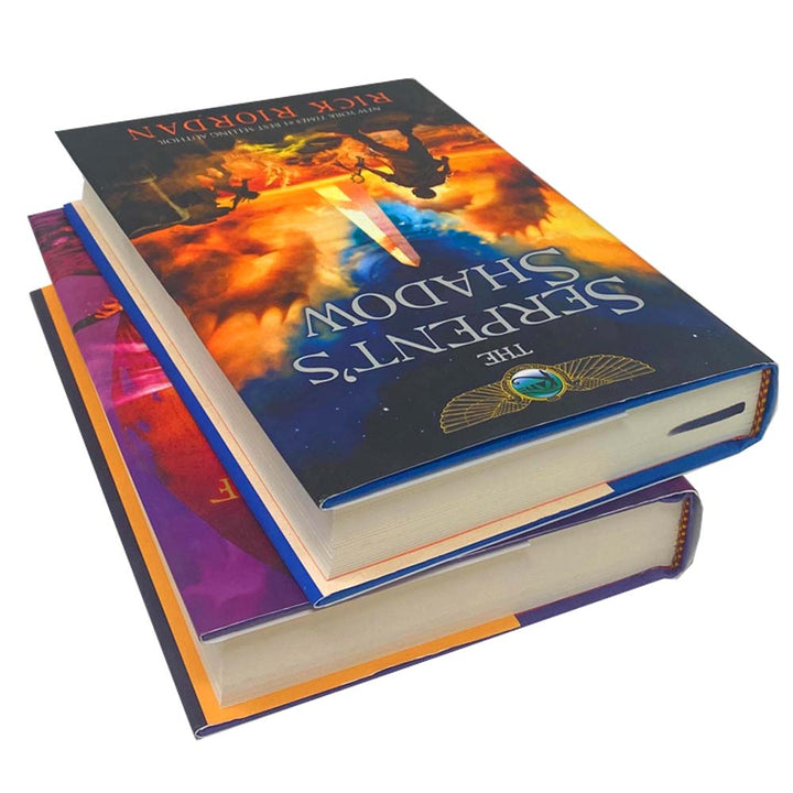 Kane Chronicles 2-Book Set by Rick Riordan | Epic Fantasy Adventure Series for12+ years | Includes The Serpent’s Shadow & More | Egyptian Mythology