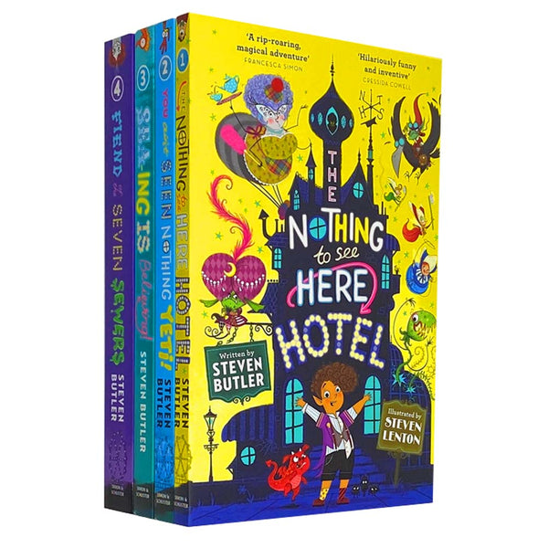 Nothing to see Here Hotel collection 4 Books set by Steven Butler