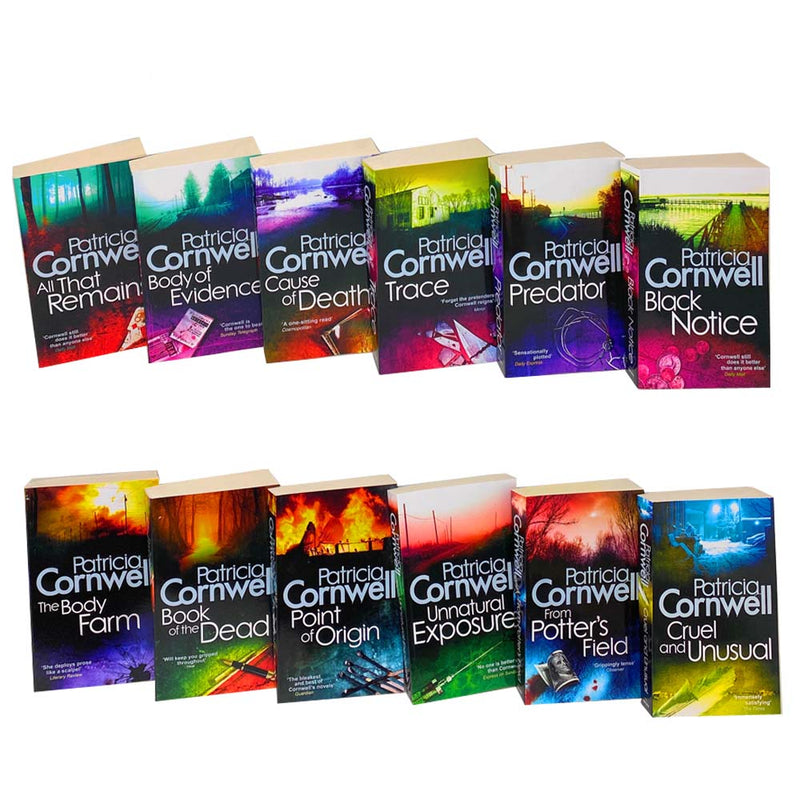 Patricia Cornwell Kay Scarpetta Series 12 Books Set Collection