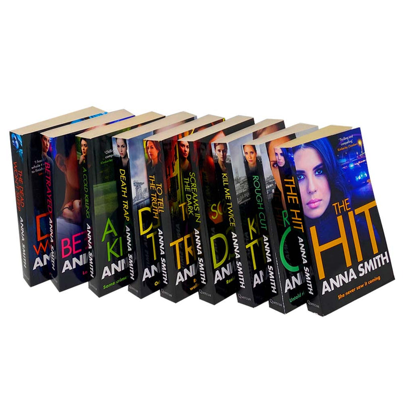 Anna Smith 9 Books Set Collection inc The Hit, Betrayed...