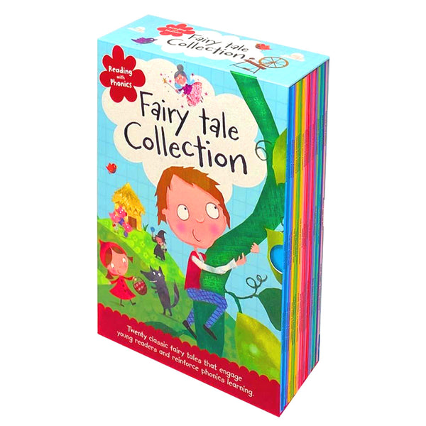 Fairy tale Collection Reading with Phonics 20 Books Box Set by Make Believe Ideas