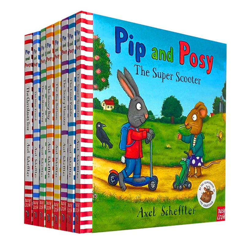 Pip and Posy 8 Books Set Collection by Axel Scheffler