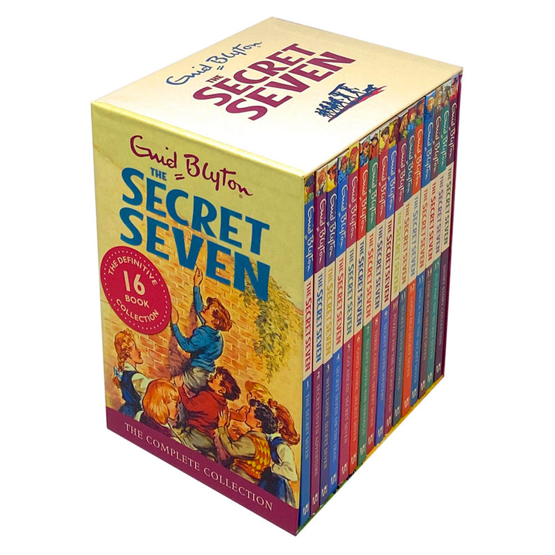 Enid Blyton The Complete Secret Seven Library 16 Books Box Set Collection Series