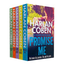 Harlan Coben 5 Book Set, The Final Detail, Darkest Fear, Promise Me...