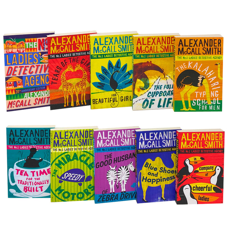 The No. 1 Ladies' Detective Agency Box Set, 10 Books Set Collection by Alexander McCall Smith
