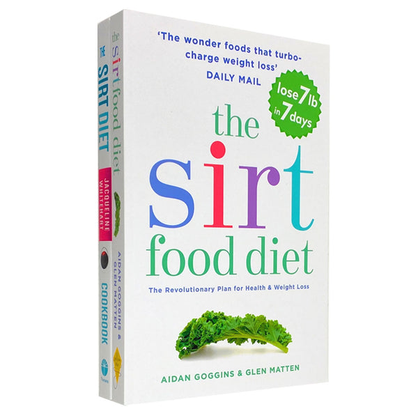 The Sirt Food Diet 2 Book Set Collection By Aidan Goggins